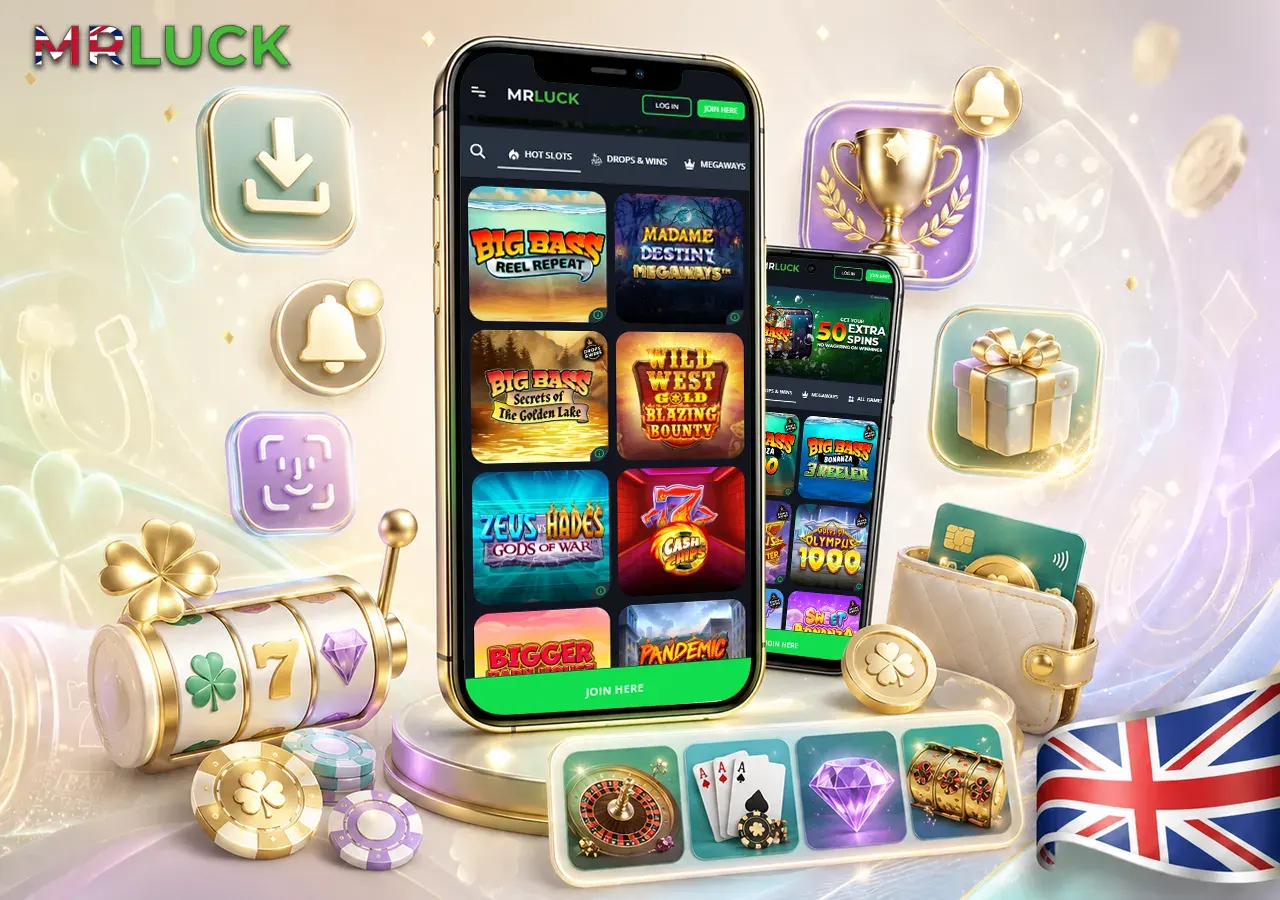 iOS and Android app concept with a modern lobby and quick mobile access